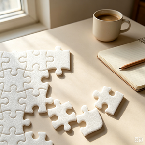 Puzzle blanc vierge pour sublimation, puzzle personnalisable pour transfert thermique, cadeau personnalisé, puzzle blanc vierge DIY - Product Image 3