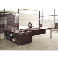 Haut de Gamme Moderne Table de Bureau En Bois Massif De Luxe Exécutif CEO Bureau Bureau