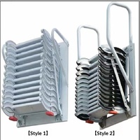 Échelle de grenier électrique rétractable en aluminium, pliante, pour accès au plafond, robuste, fabricant OEM Chine