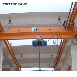 Grúa Puente Suspendida de Viga Única para Elevación de Materiales en Fábrica, Grúa LX de 1, 2, 3, 5 y 10 Toneladas - Product Image 5