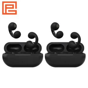 2023 नई Ambie ध्वनि Earcuffes TWS वायरलेस हेड फोन्स के लिए V5.3 माइक्रोफोन के साथ स्टीरियो खेल निविड़ अंधकार Earhook इयरफ़ोन