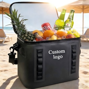 Grande glacière isotherme étanche en TPU de 24 L, maintien au froid de 6 à 12 h, moderne, portable, pour le camping, isolation contre le froid, anti-collision, stockage alimentaire - Product Image 1