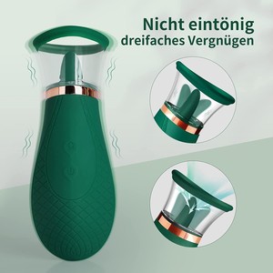 Handheld Hot Wiederauf ladbare rotierende Leck zunge Klitoris stimulation <span class=keywords><strong>Vibrator</strong></span> Saugen Nippel Sauger <span class=keywords><strong>Vibrator</strong></span> - Product Image 2