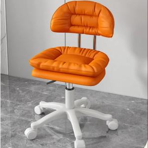 Chaise professionnelle pour manucure, protection du dos, salon de manucure, salon de coiffure, chaise silencieuse en cuir avec roulettes, chaise portable - Product Image 6