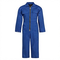 Overol de Trabajo de Algodón de Alta Calidad, Uniforme con Cinturón Elástico Ajustable, Impresión Serigrafiada para Guardias de Seguridad, Miembros del Servicio, Unisex