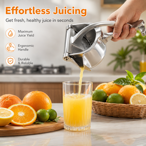 Exprimidor <span class=keywords><strong>Manual</strong></span> de Cítricos de Aleación de Aluminio, Grande, 500g, para Limón, Naranja, Pomelo, para Cocina, Restaurante, Personalizado, OEM, Venta al Por Mayor - Product Image 4