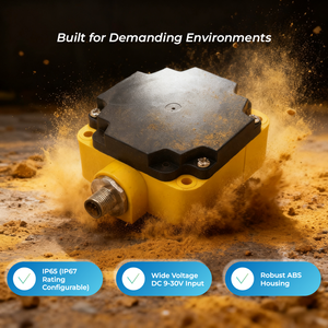 NXP çip ile endüstriyel RFID okuyucu 120 04r konveyör bant otomasyonu için mm aralığı özel protokol - Product Image 3