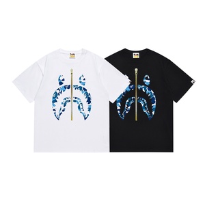 2026 Version Haute Qualité 1:1 En Stock 100% Coton Écologique Respirant Tendance Homme Imprimé par Transfert Thermique Motif Singe Mode - Product Image 6