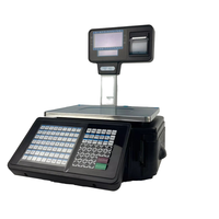 Balance d'étiquetage pour supermarché, fabricant de balances numériques avec imprimante, balance électronique avec code-barres, balance-étiqueteuse
