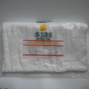 뜨거운 판매 지그재그 거즈 8181 폐기 의료 용품 44 "x20yard 44" x22yard 접힌 가장자리 거즈 - Product Image 4