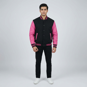 Best Quality Coated Camouflage Formal Old School Varsity Jackets Men Front Wholesale Spring Sale <b>Top</b> Selling Windproof - Product Image 1