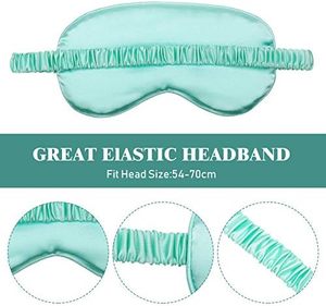 2026 Wholesale Custom Logo Satin Silk <b>Sleep</b> <b>Eye</b> <b>Cover</b> Eyemask Sleeping Night <b>Eye</b> Shade <b>Sleep</b> Mask With Elastic Strap - Product Image 3