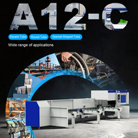 Découpeuse laser industrielle CNC Aosheng série 'A' 6kW automatique 3D haute précision pour la fabrication d'acier lourd