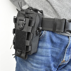 Multiusos táctico EDC Molle cintura bolsa cinturón cintura teléfono móvil funda Camping senderismo utilidad IFAK herramientas Kit <span class=keywords><strong>Gadget</strong></span> - Product Image 6