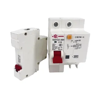 DZ47KLE-63 Circuit breaker 1P +N 3P+N 16A 63A Residual current miniature circuit breaker with leakage protection