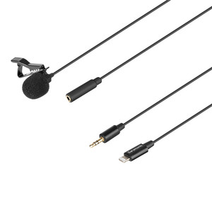 Saramonic LavMicro U1A ไมโครโฟนลาวาเลียร์,ไมโครโฟนมืออาชีพแบบหนีบกับไมค์สำหรับการสัมภาษณ์บันทึกเสียง <span class=keywords><strong>iPhone</strong></span> สมาร์ทโฟน - Product Image 3