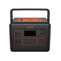 Estación de Energía Solar Doméstica de Onda Pura LiFePO4 de 300W 256Wh con Panel Solar MPPT de 30W, 2 USB, AC110V/220V, Encendedor de Cigarrillos, para Camping y Senderismo