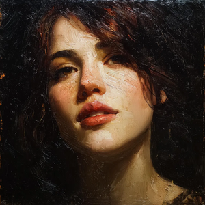 Peinture de portrait à partir de <span class=keywords><strong>photo</strong></span>, <span class=keywords><strong>peinte</strong></span> à la main à l'huile <span class=keywords><strong>sur</strong></span> <span class=keywords><strong>toile</strong></span> - Cadeau personnalisé pour enfant, famille, mariage - Impressionniste texturé - Product Image 5