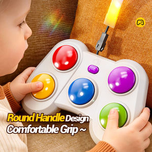 MILI <span class=keywords><strong>2</strong></span> en 1 Melody Rush Beat Photon Game Machine, bande lumineuse LED pour enfants, rythme, soulagement du stress, jouet éducatif interactif - Product Image 5