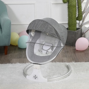 Portable bébé balançoire berceau électrique bébé balançoire lit bébé balançoire berceau automatique - Product Image 5