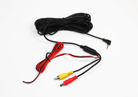 Junsun — câble pour caméra de recul de voiture, Port AVIN, 6M, connexion au GPS portable, avec prise de 2.5mm, navigation GPS, câble d'entrée vidéo