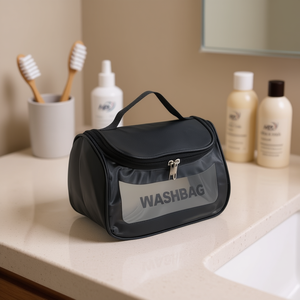 Waterproof 22x14x14cm Travel <b>Toiletry</b> Bag for On-the-Go Essentials - Product Image 2