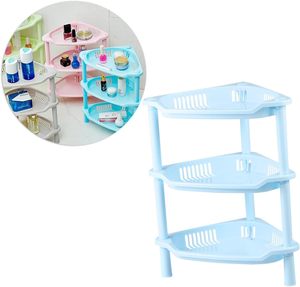 Nuevo Organizador de Cocina Multifuncional de 3 Niveles, Tipo Estante, de Plástico, para Esquinas, con Muestras Gratis - Product Image 1