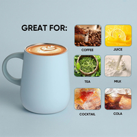 Thermos à café réutilisable en acier inoxydable Everich, tasse de voyage personnalisée avec couvercle