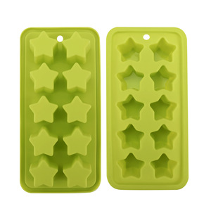 Prodotti per la cucina vassoio di ghiaccio a forma di cuore utensili a forma di stella stampi per ghiaccio da cucina tavolo in Silicone vassoio per cubetti di ghiaccio - Product Image 5