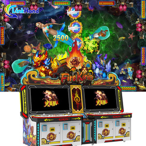FireKirin Export Quality Arcade Machine 43" Dual Screen 4 Players Coin Operated <b>Game</b> New Trending Design One Stop Solution - Product Image 1