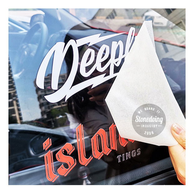 UV Resistant Custom Logo Car Window