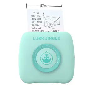 203 Dpi Handheld Mini Pocket Thermische Printer Sticker Label Foto Draagbare Draadloze Kleine Printer Voor Mobiele Telefoon