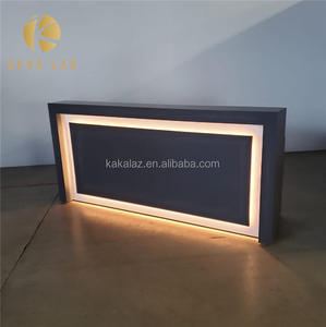 Hiện Đại Chất Lượng Cao Thẩm Mỹ Viện <span class=keywords><strong>Salon</strong></span> Thương Mại Tiền Mặt Đăng Ký Tùy Chỉnh Chiều Dài Kích Thước Tiếp Nhận Bàn - Product Image 4