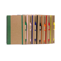 PROMO Carnet à spirale écologique personnalisé, couverture en papier, formats B5 A6, bureau, couverture rigide, logo personnalisé, emballage en vrac, cadeaux, agendas