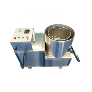 छोटे पैमाने पर 50kgh सेमी-स्वचालित आलू चिप्स फ्राइंग मशीन मोटर-केंद्रीकृत खाना पकाने उपकरण उत्पादन लाइन - Product Image 3