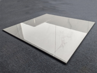 Carreaux de sol Factory Direct 60X60 80X80 Grain illimité Carreaux polis en céramique émaillée blanche antidérapante et résistante à l'usure
