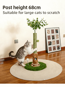 Petop Griffoirs en sisal pour chats, Jouets et plateformes d'escalade pour chats, Grande <span class=keywords><strong>tour</strong></span> d'escalade multi-niveaux pour chats - Product Image 3