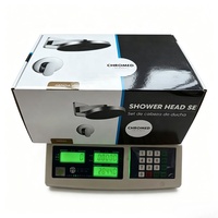 Robinet encastré en laiton avec cartouche ABS chromée de 12 pouces, bras de connexion en acier inoxydable, ensemble de douche mural pour salle de bain