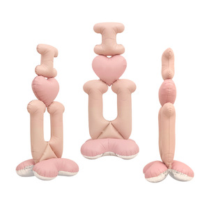 3D <span class=keywords><strong>de</strong></span> pie AMOR Globo Grande Macaron Color Día <span class=keywords><strong>de</strong></span> San Valentín Confesión Globos <span class=keywords><strong>de</strong></span> dibujos animados Globos <span class=keywords><strong>de</strong></span> <span class=keywords><strong>boda</strong></span> - Product Image 5