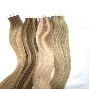 Vendedor de pelo brasileño de visón, cutícula, cinta de fabricación de cabello, extensiones de cabello - Product Image 1