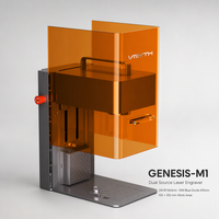Máquina Láser Dual 2 en 1 para Makerspace Lab Genesis-M1, Láser Rojo y Azul para Prototipos de Productos