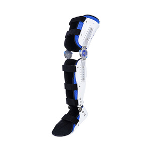 Attelle genou-cheville-pied réglable, support orthopédique pour la rééducation des membres inférieurs, usage postopératoire - Product Image 1