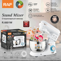 RAF-Batteur sur socle multifonction 3 en 1, 6 vitesses avec fonction d'impulsion, protection anti-éclaboussures