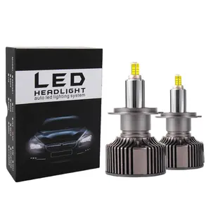 Ampoule LED pour les phares, lumière très douce, 6 côtés, 360 degrés, H7, H4, 9005, 9006