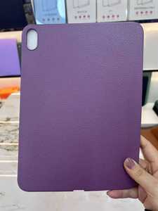 Coque plate anti-chute à motif litchi de couleur unie au design simple pour iPad Air 13 2024/iPad Pro 13 2024 <span class=keywords><strong>HONOR</strong></span> PAD X8PRO/X9 11.5 - Product Image 4