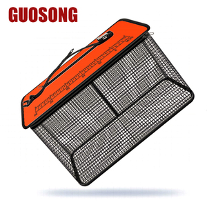 Panier <span class=keywords><strong>de</strong></span> pêche flottant en nylon 320g 500g, pliable, seau <span class=keywords><strong>de</strong></span> rangement portable pour équipement <span class=keywords><strong>de</strong></span> pêche, cage <span class=keywords><strong>de</strong></span> pêche en gros - Product Image 5