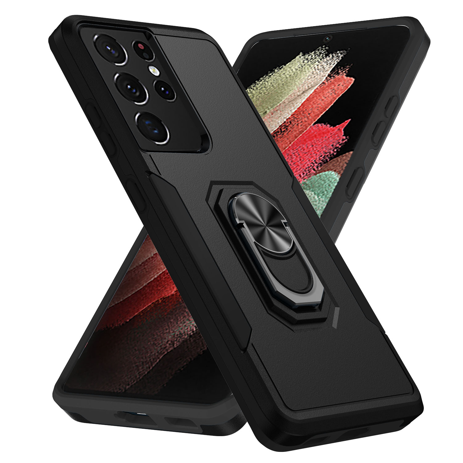 สีดำ + สีดำ