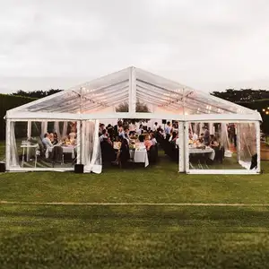 Preiswert Hochzeitsparty Gebrauchtes Outdoor 15m × 20m Festzelt zu verkaufen