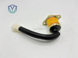 17454-60010 Électrovanne de coupure de carburant 12V 1503ES-12A5UC5S pour moteurs V1205 V1305 V1505 V1505T D1005 Pièces d'excavatrice - Product Image 5
