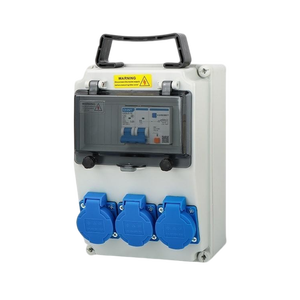 Prise 2x10A + Disjoncteur différentiel double 2P, Personnalisation possible. Contactez le service client pour une devis - Product Image 3